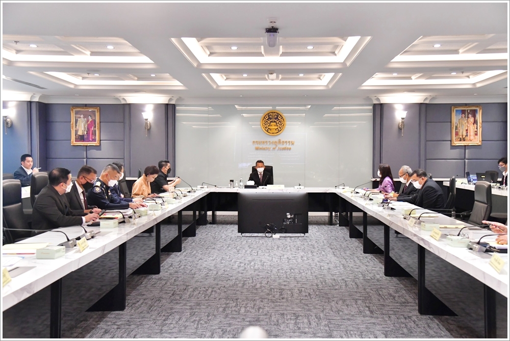 กรมบังคับคดี ร่วมประชุมผู้บริหารกระทรวงยุติธรรม ครั้งที่ 21/2565